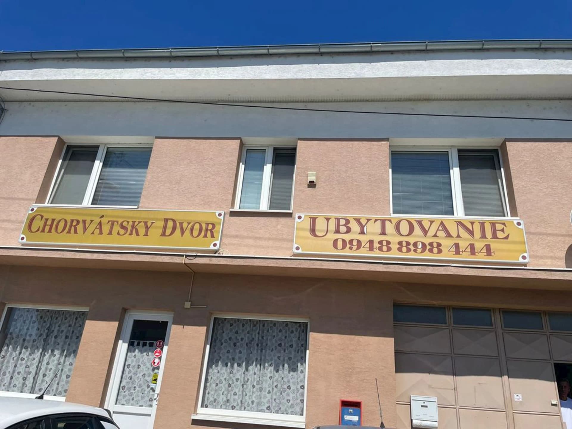 Ubytovňa Chorvátsky Dvor - budova
